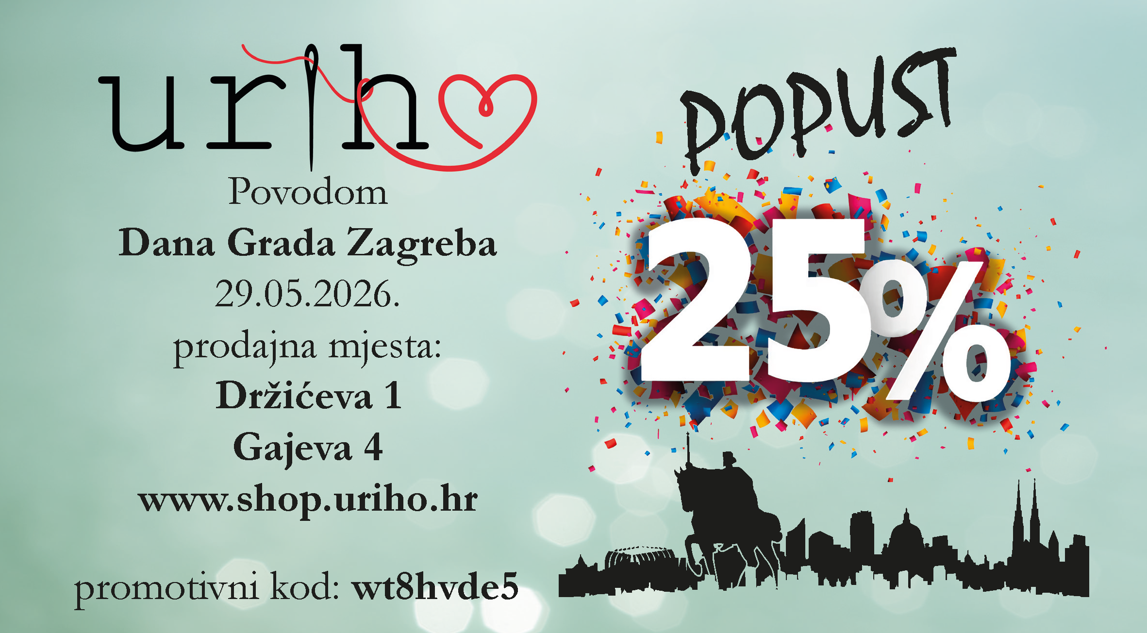 URIHO popust